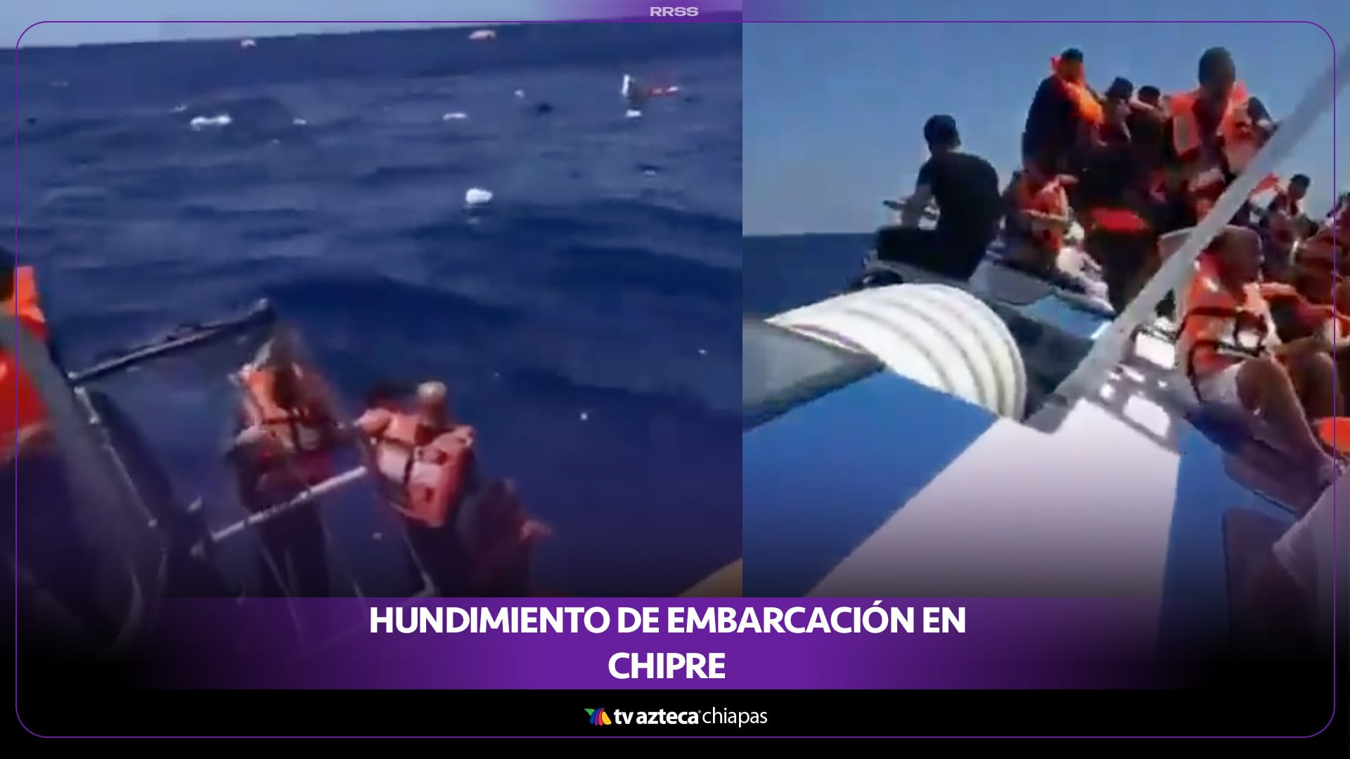 HUNDIMIENTO DE EMBARCACIÓN EN CHIPRE