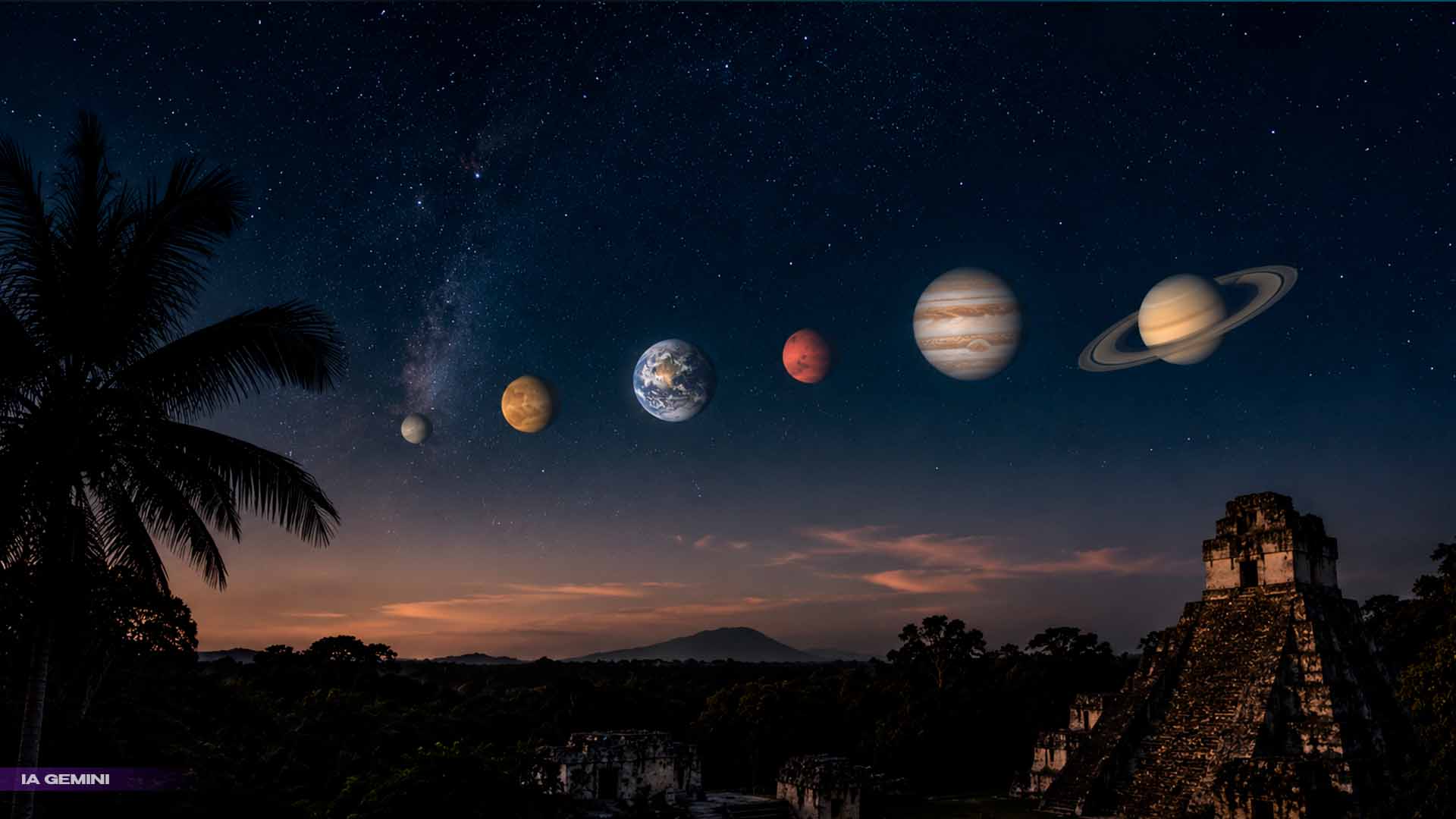 Alineación planetaria agosto