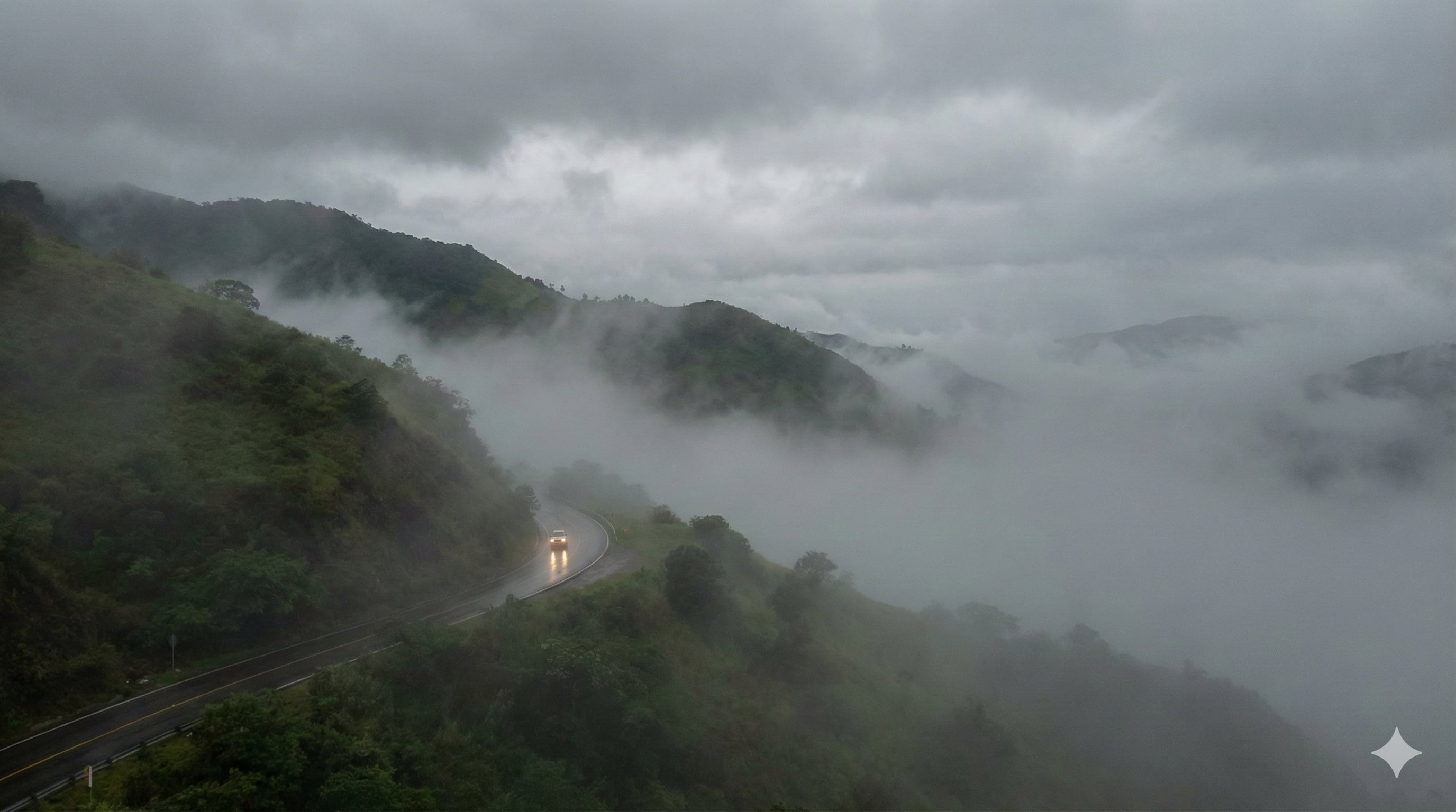Clima Chiapas con neblina