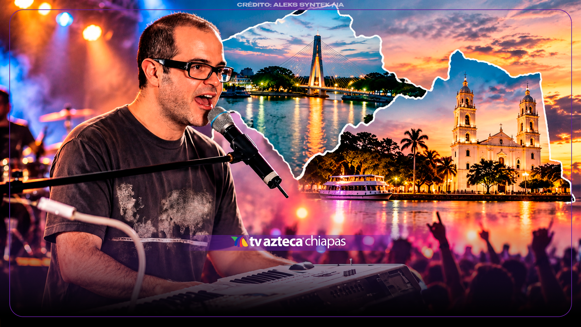 ¿Nuevo brote psicótico? Anuncian presentación de Alex Syntek en Tabasco