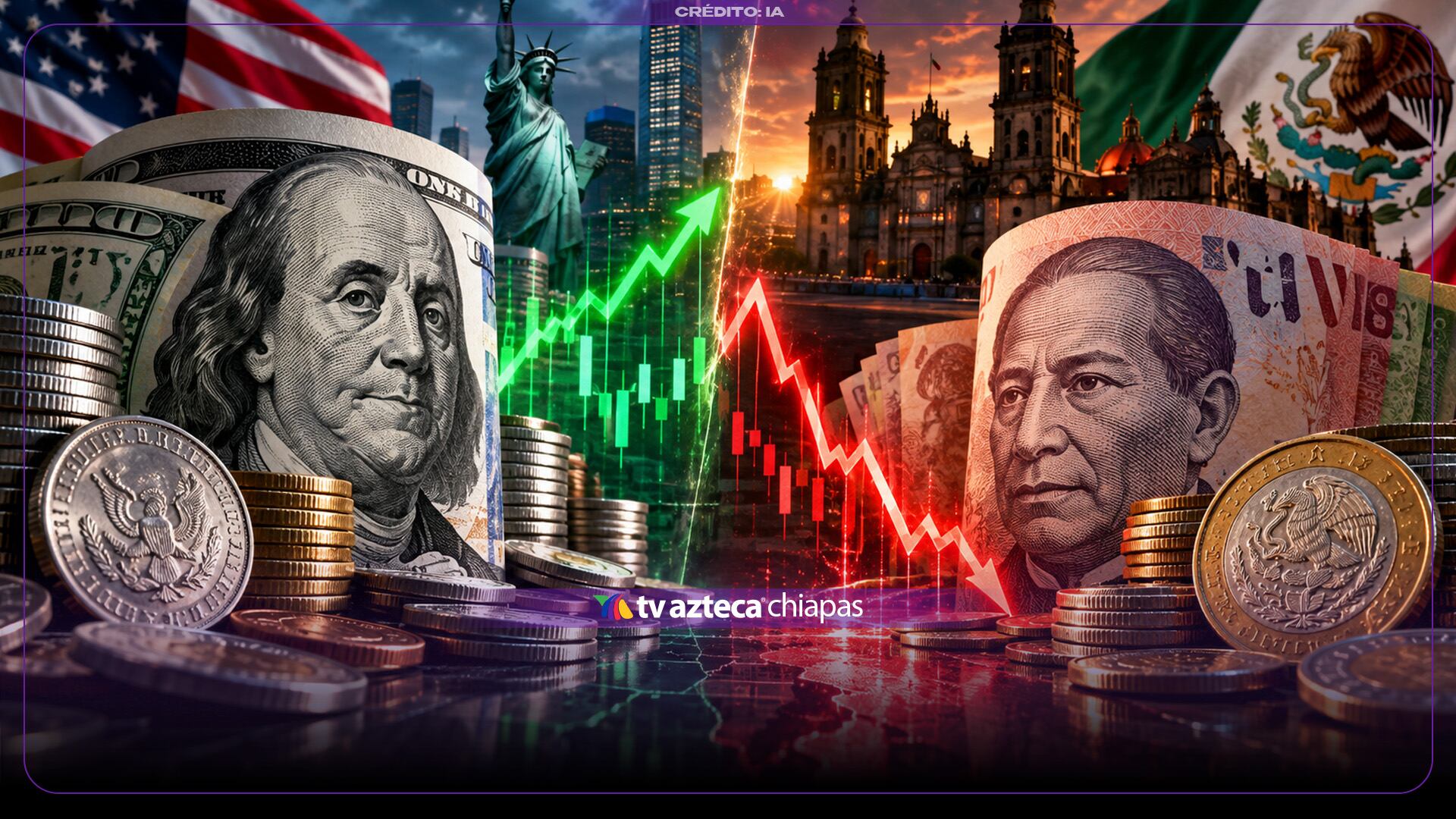 Precio dólar en Chiapas HOY: Tipo de cambio en pesos mexicanos este 4 de octubre