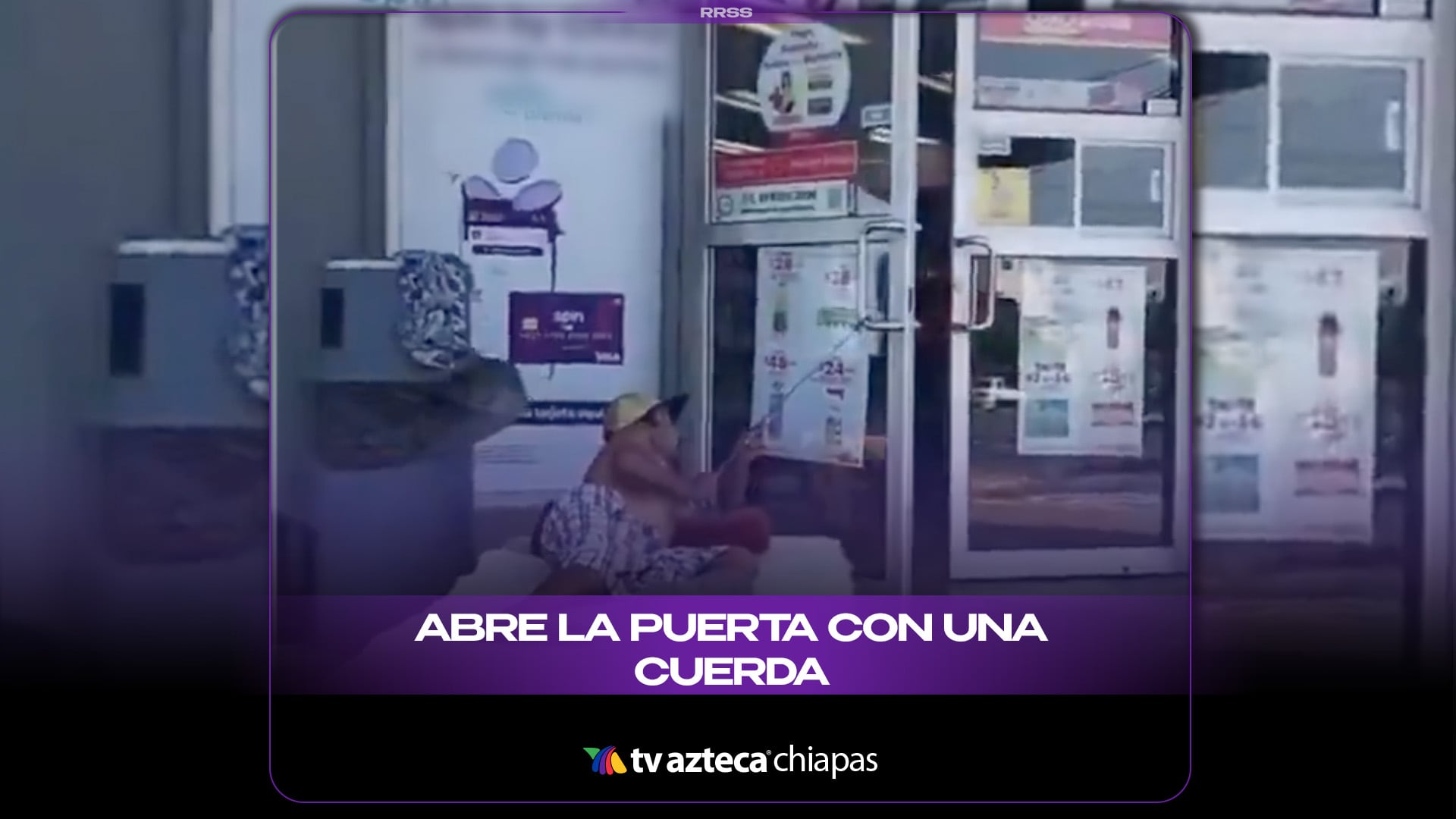 ABRE LA PUERTA CON UNA CUERDA