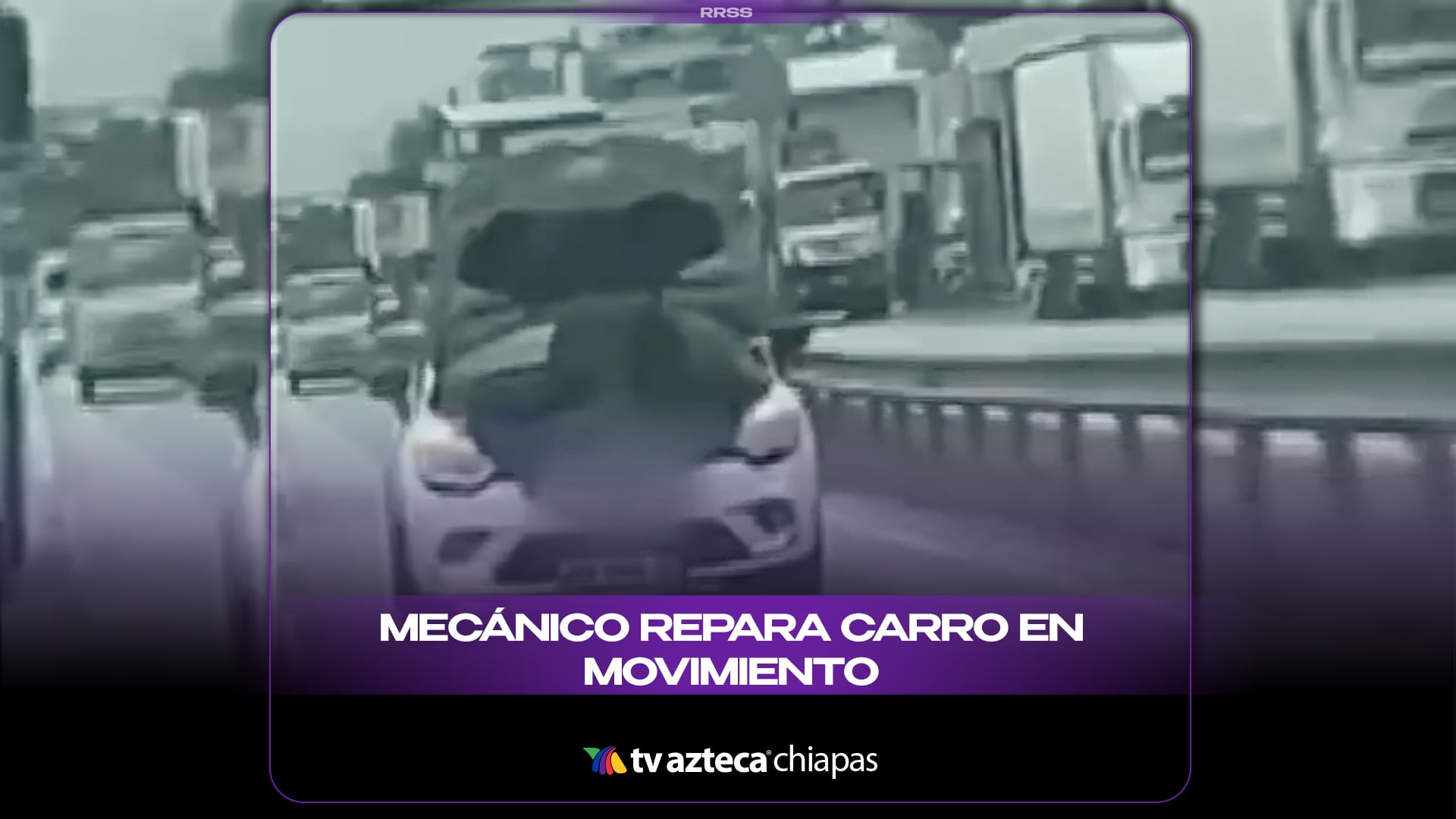 MECÁNICO REPARA CARRO EN MOVIMIENTO