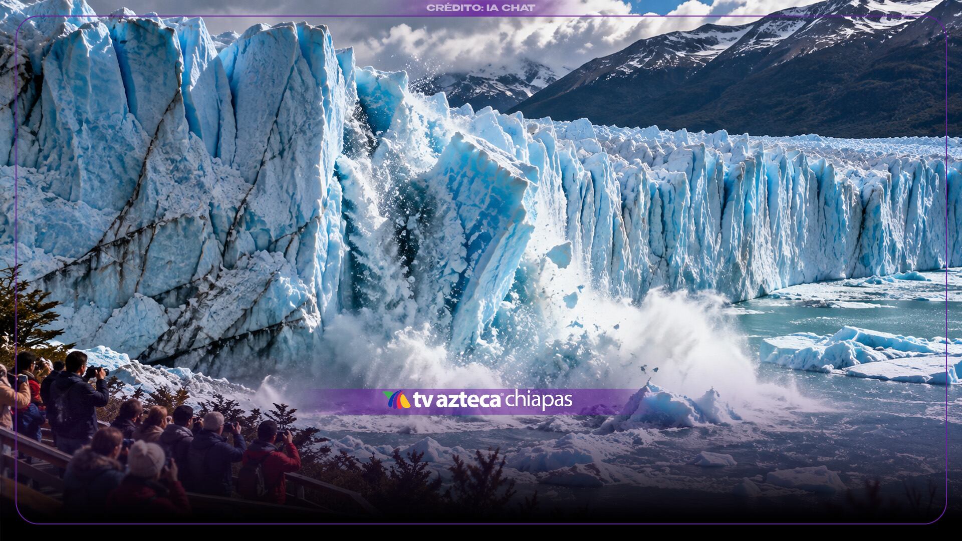 ¡Se derrite a gran velocidad! Glaciar Perito Moreno retrocede 910 metros en 100 días