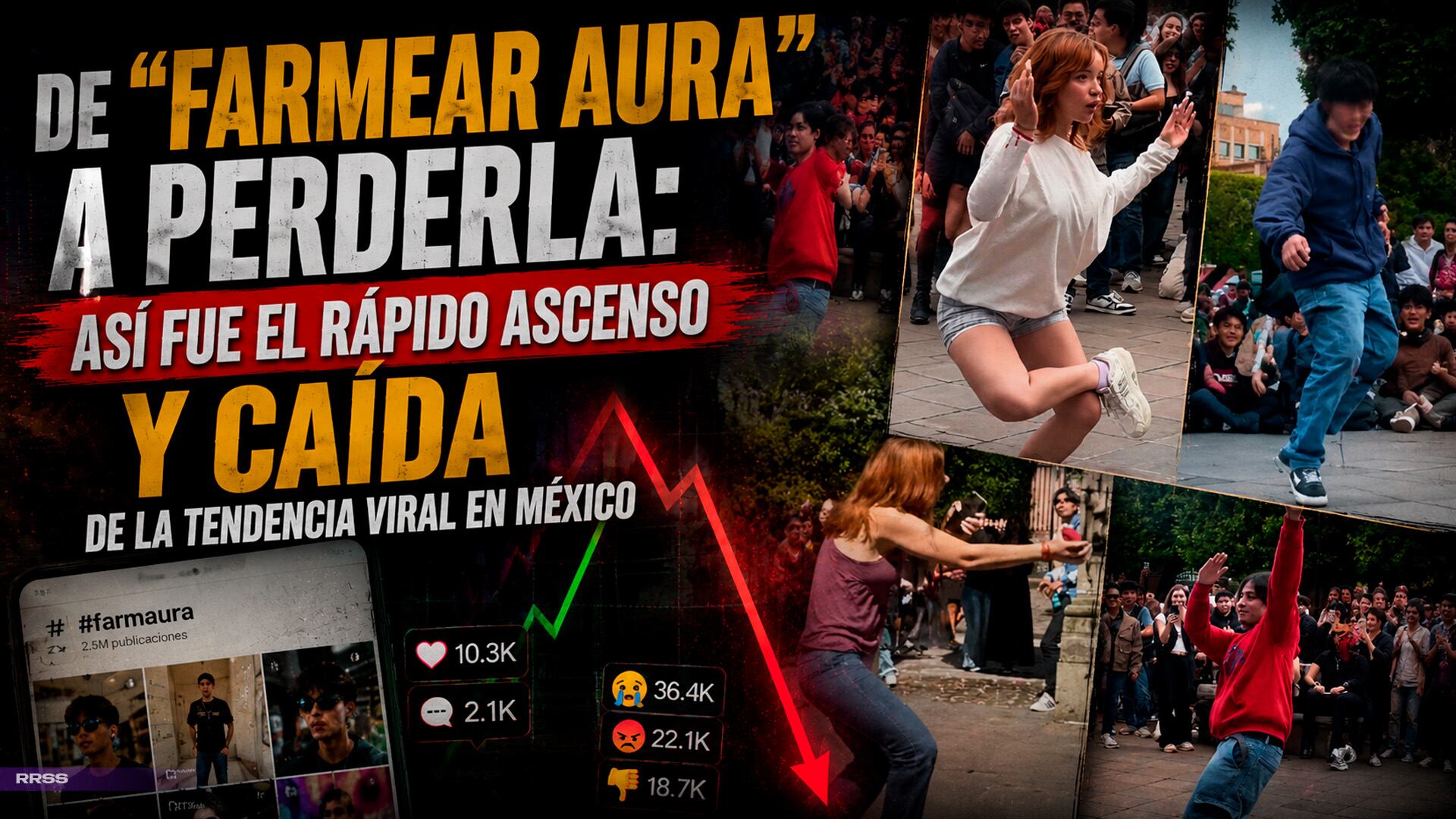¿Por qué cayó el fenómeno de ‘farmear aura’ en México? De TikTok a al olvido