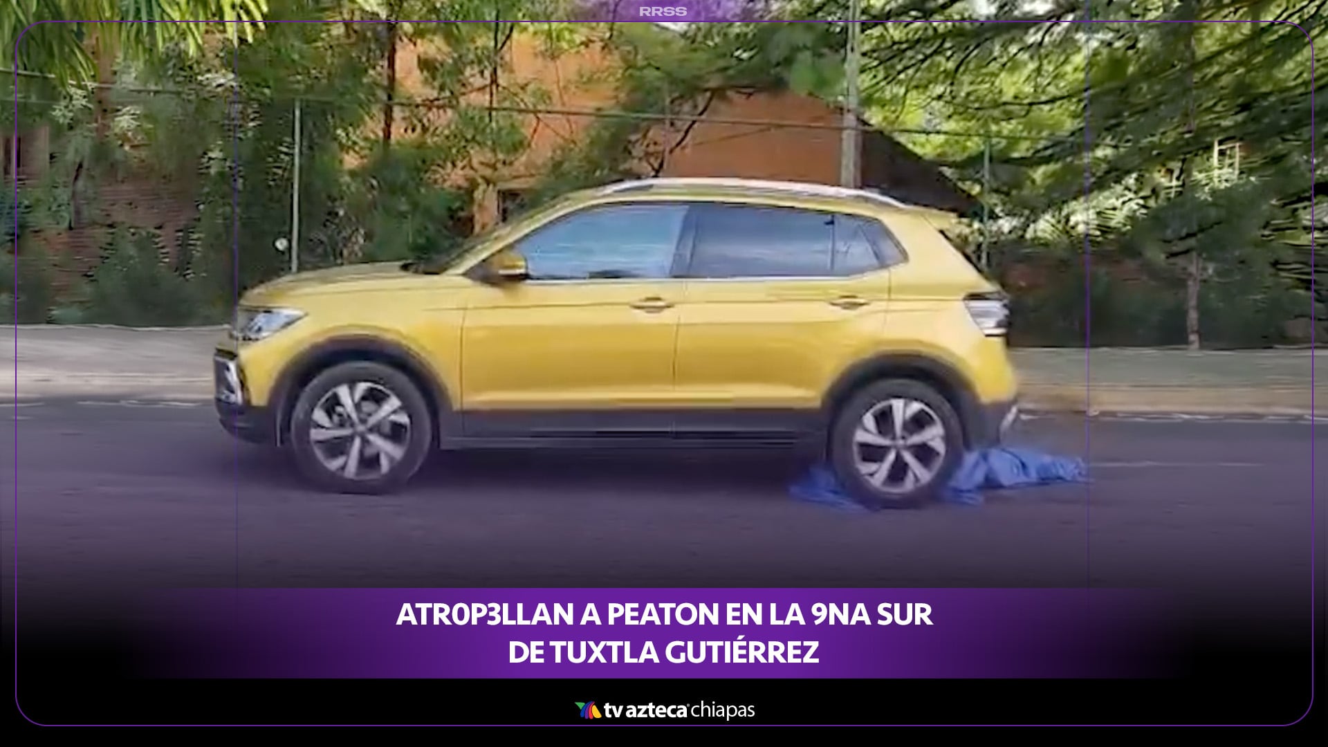 HOMBRE ATROPELLADO TUXTLA