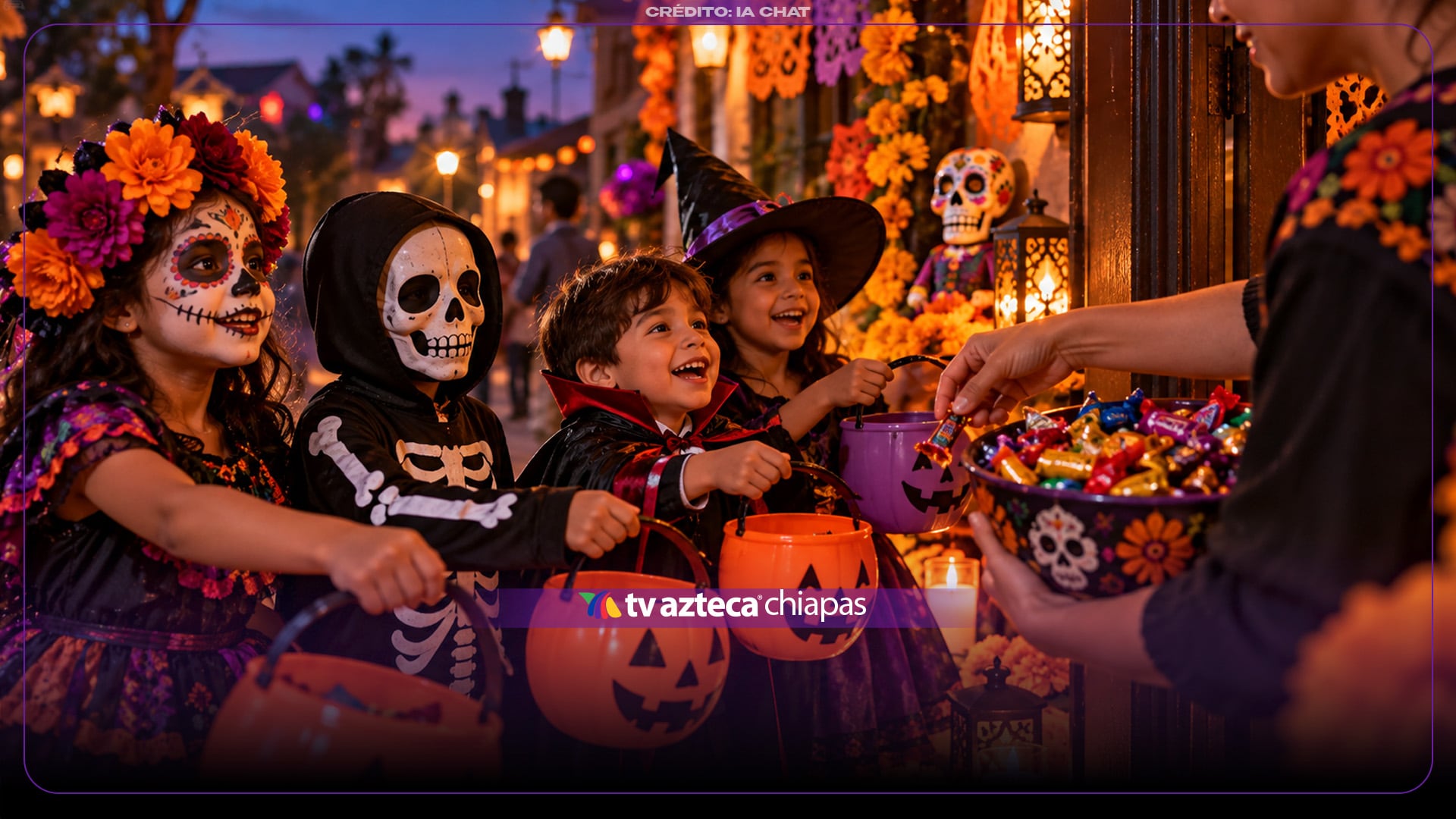 ¿Halloween o Día de Muertos? Esta es la fecha exacta para salir a pedir dulces en México