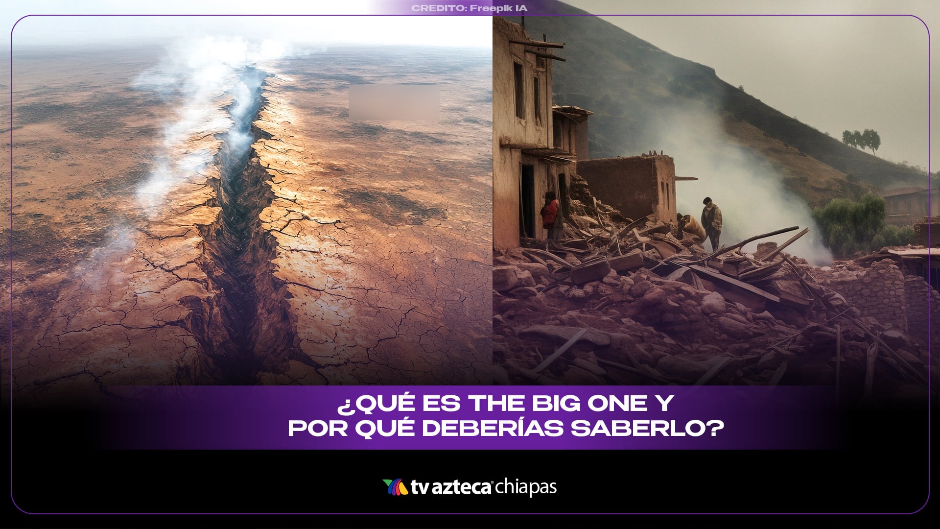 The Big One terremoto