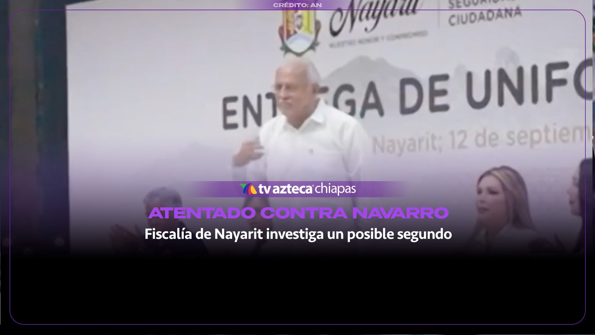 ¡En la mira del crimen! Indagan nuevo plan para atentar contra el gobernador Miguel Ángel Navarro en Nayarit