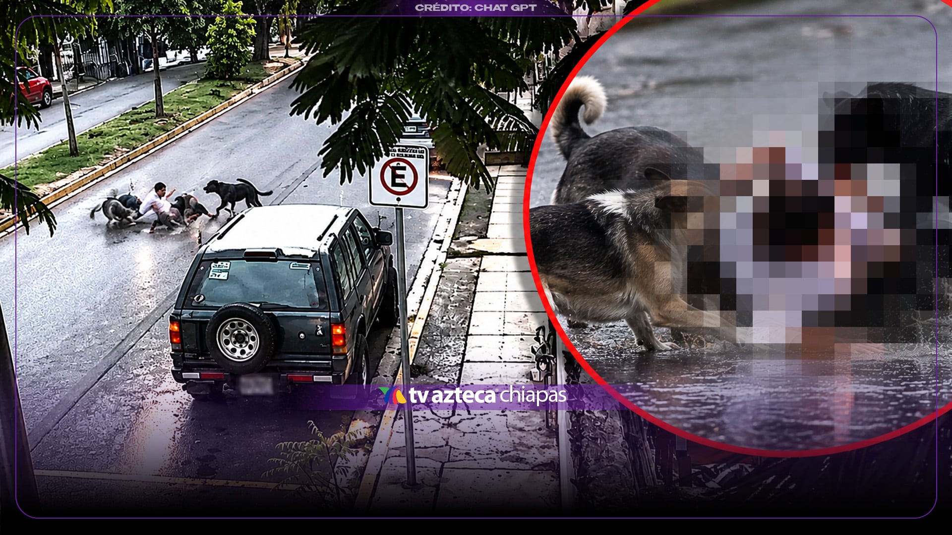 VIDEO: ¡IMÁGENES SENSIBLES! Jauría de perros ataca brutalmente a adulta mayor en plena calle 