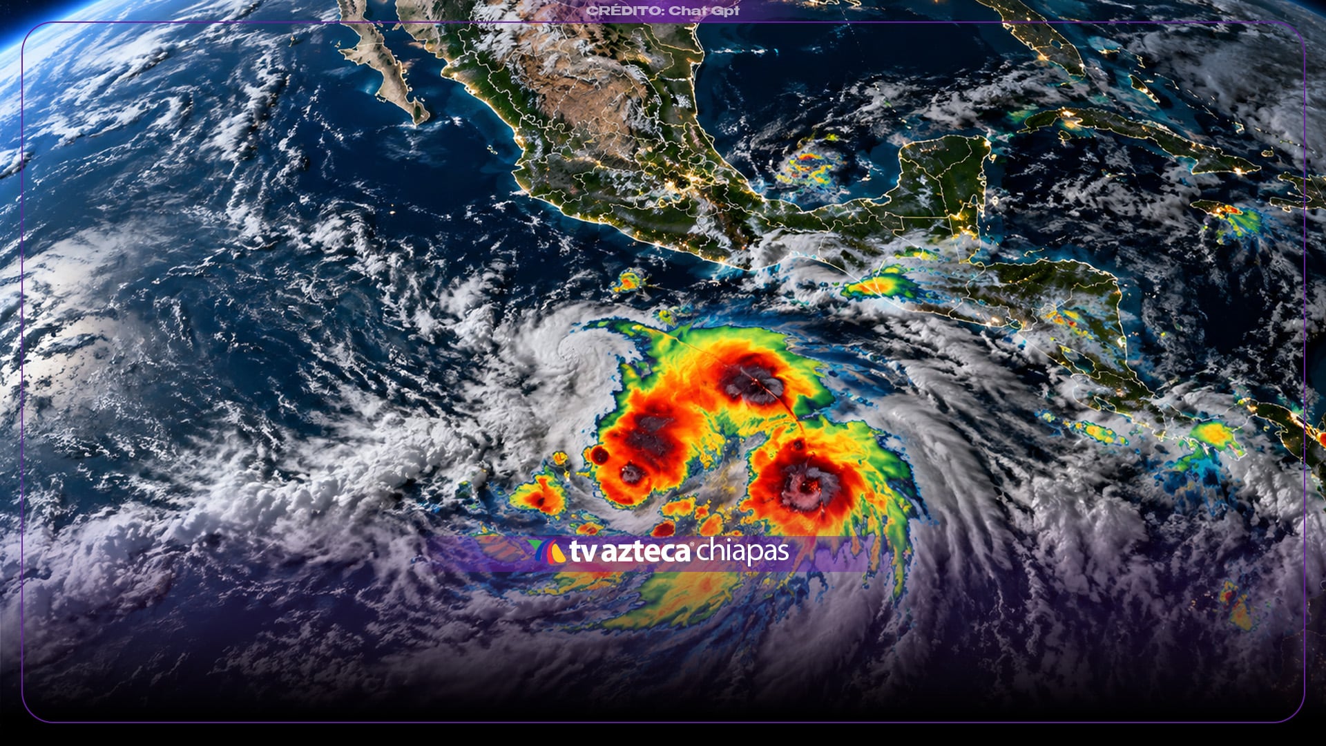 Esto dice el pronóstico sobre la formación de un ciclón cerca de Chiapas en próximas horas