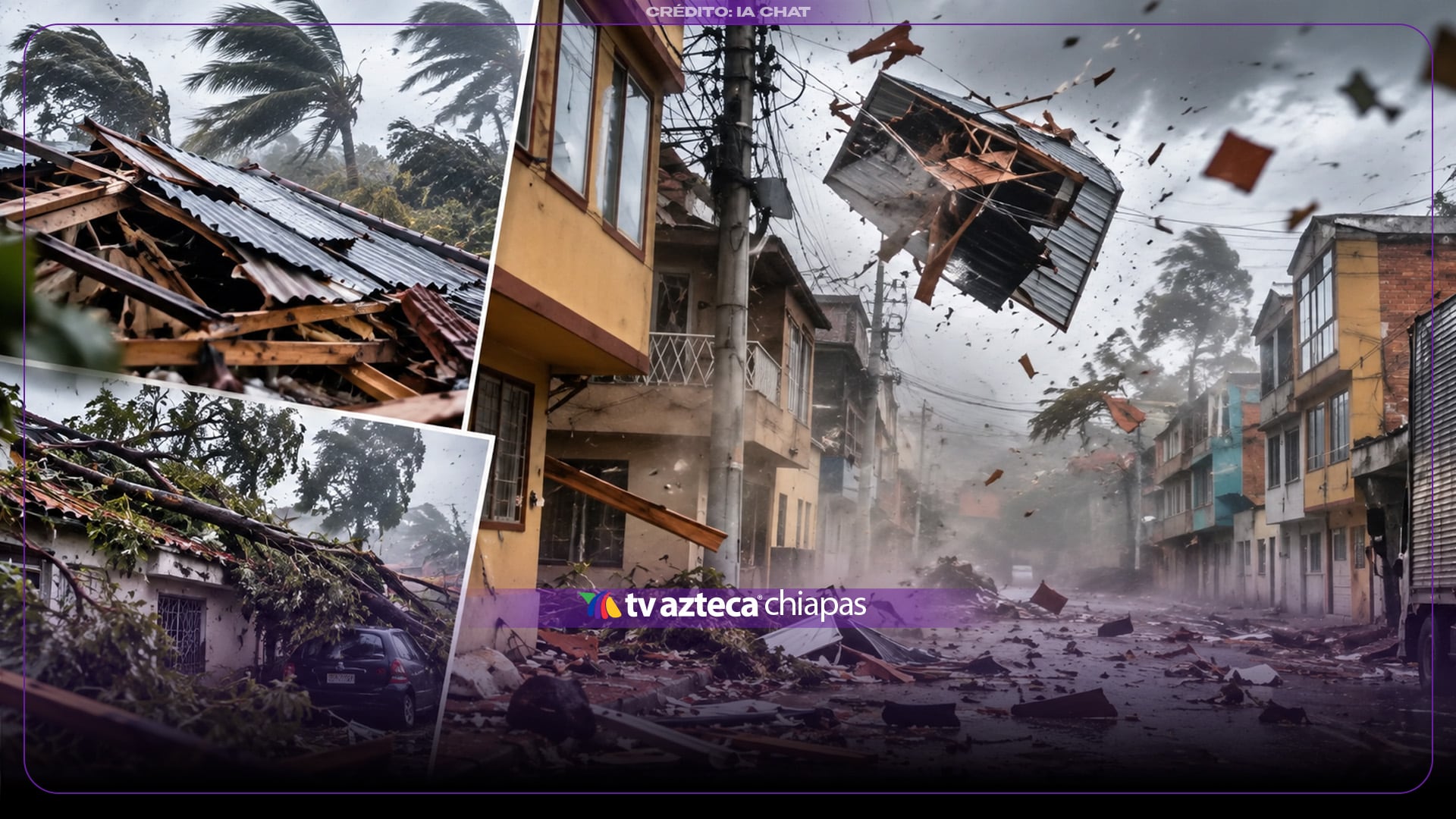 VIDEO: ¡Impactantes imágenes! Vendaval se llevó más de 300 viviendas 