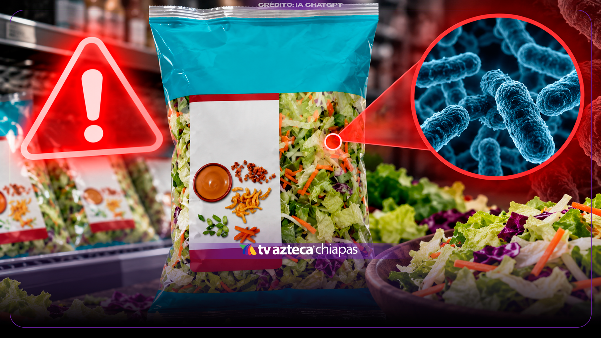 ¡Alerta alérgicos! Retiran ensalada preparada en el supermercado que tiene ingredientes sin declarar en la etiqueta