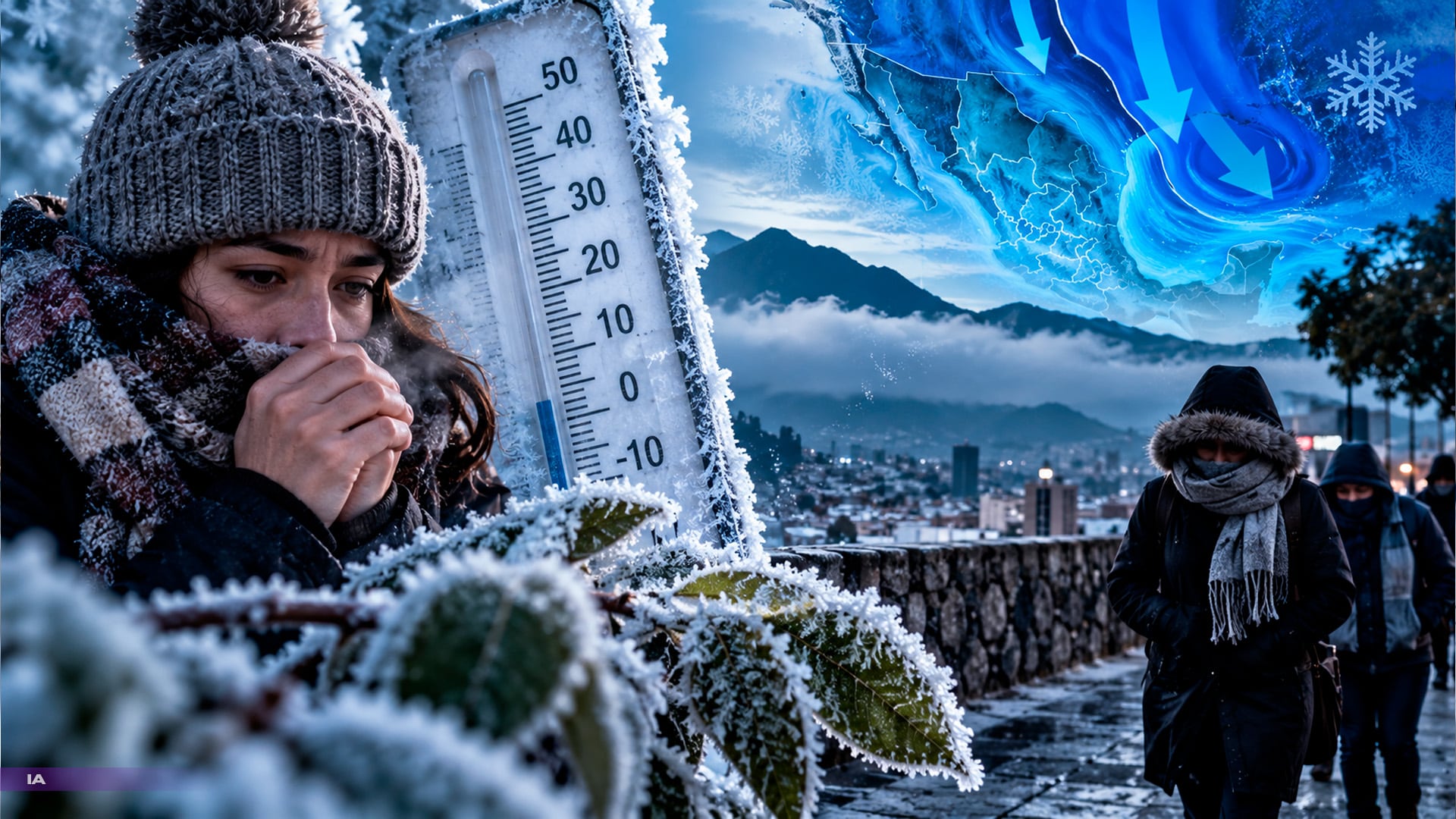 Frío en México hoy