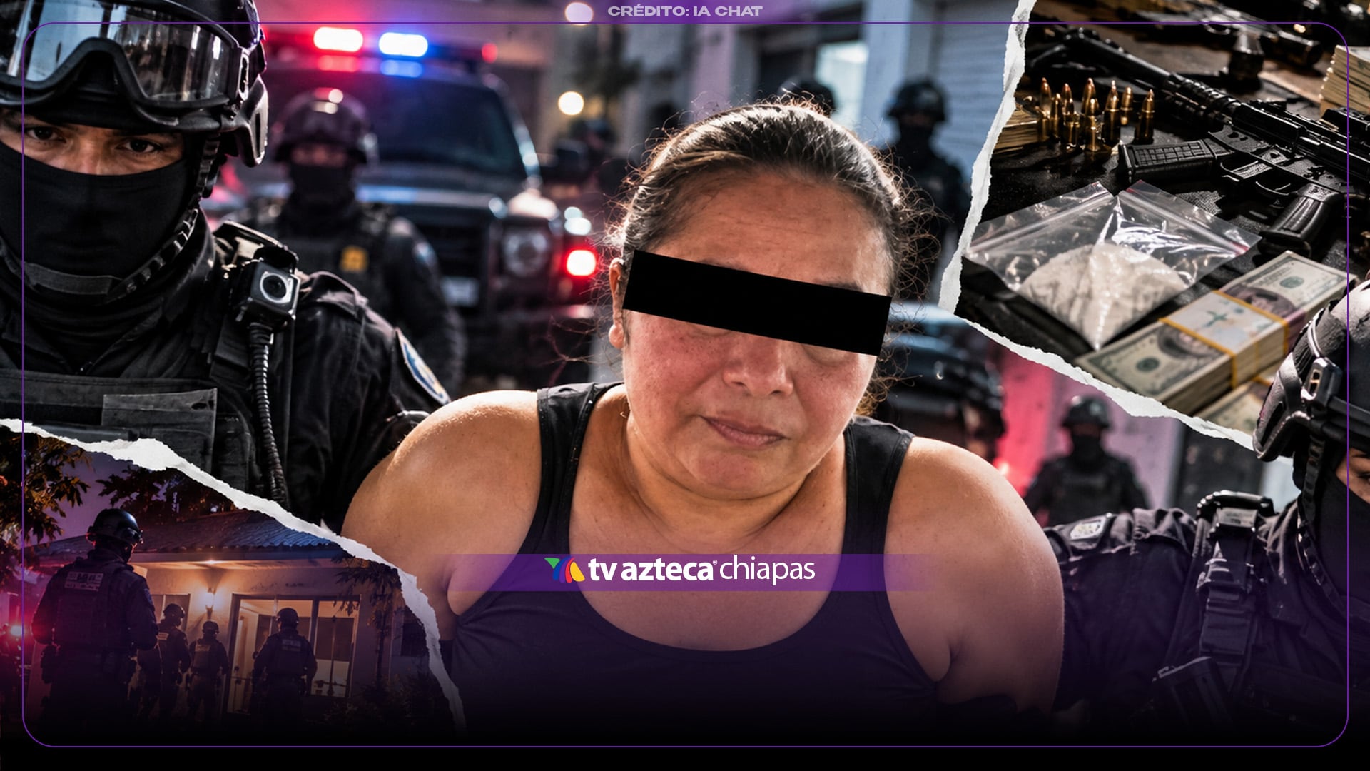 Detienen a “La Patrona” presunta operadora de una célula criminal en Tabasco