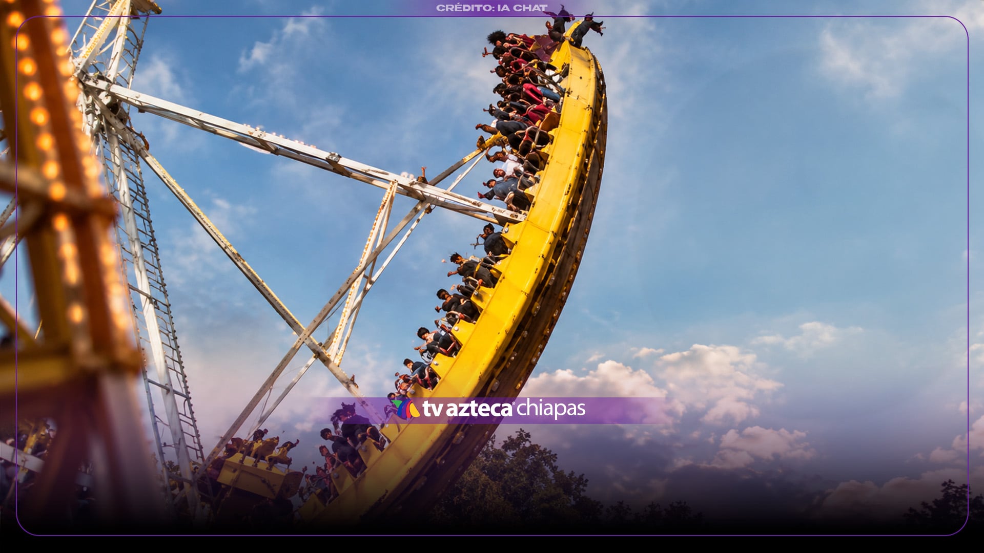 VIDEO: ¡Impactante momento! Hombre sale proyectado de juego mecánico ‘Dragón’ en plena feria 