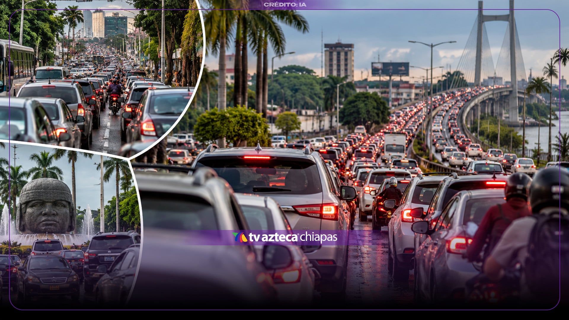 ¿Hay cierres? Tráfico en Villahermosa 6 de octubre: Calles cerradas, manifestaciones y accidentes hoy