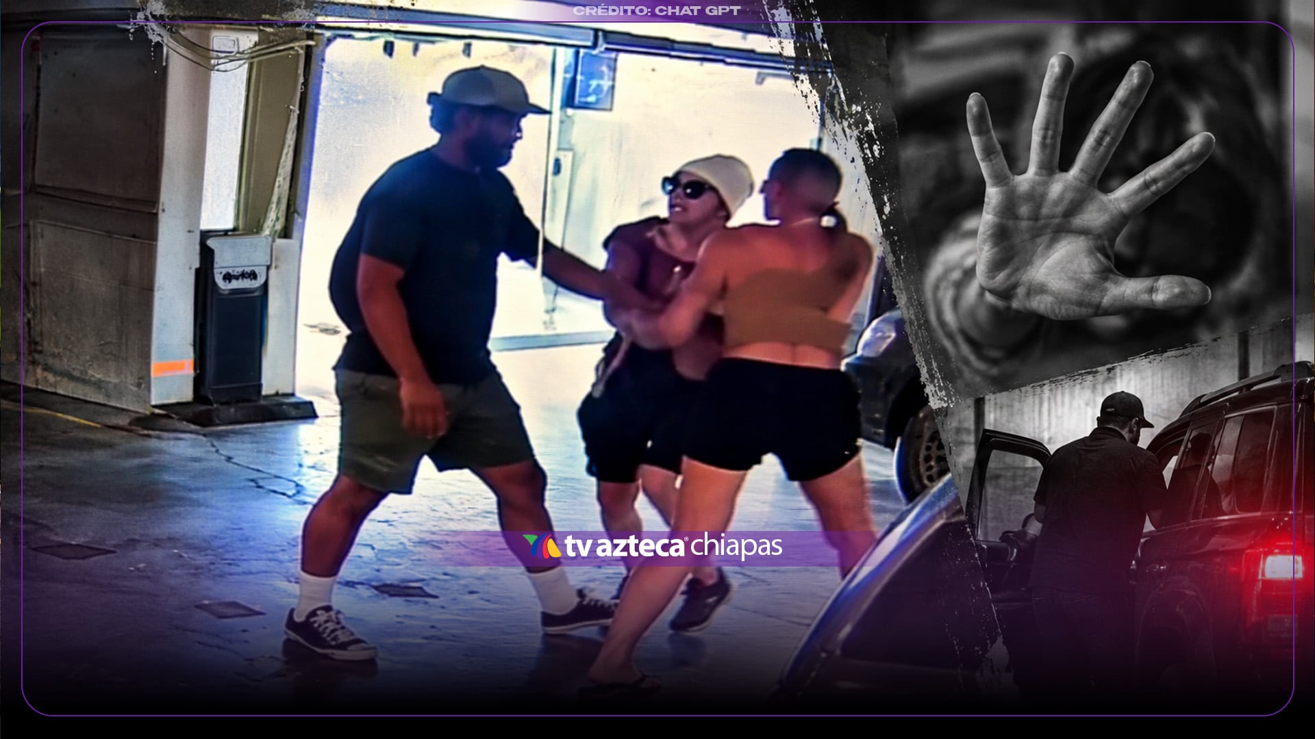 VIDEO: ¡IMPACTANTE! Hombre intenta privar de la libertad a una joven mientras caminaba junto a su madre