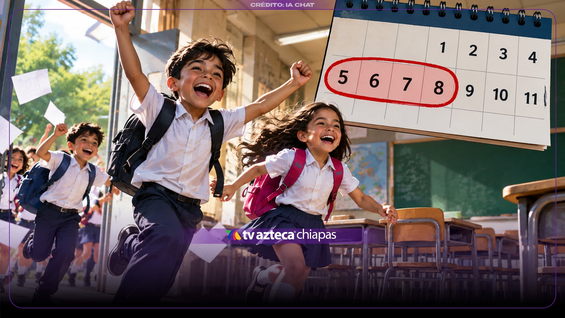 ¿Cuánto falta para el puente de 4 días sin clases en Tabasco? Esto dice el calendario SEP