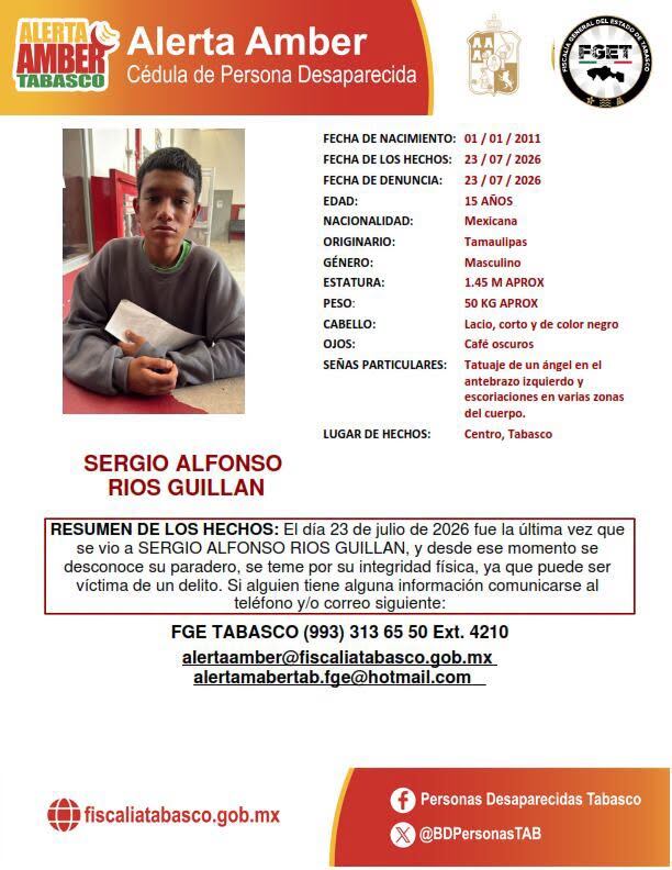 Sergio Alfonso Tabasco