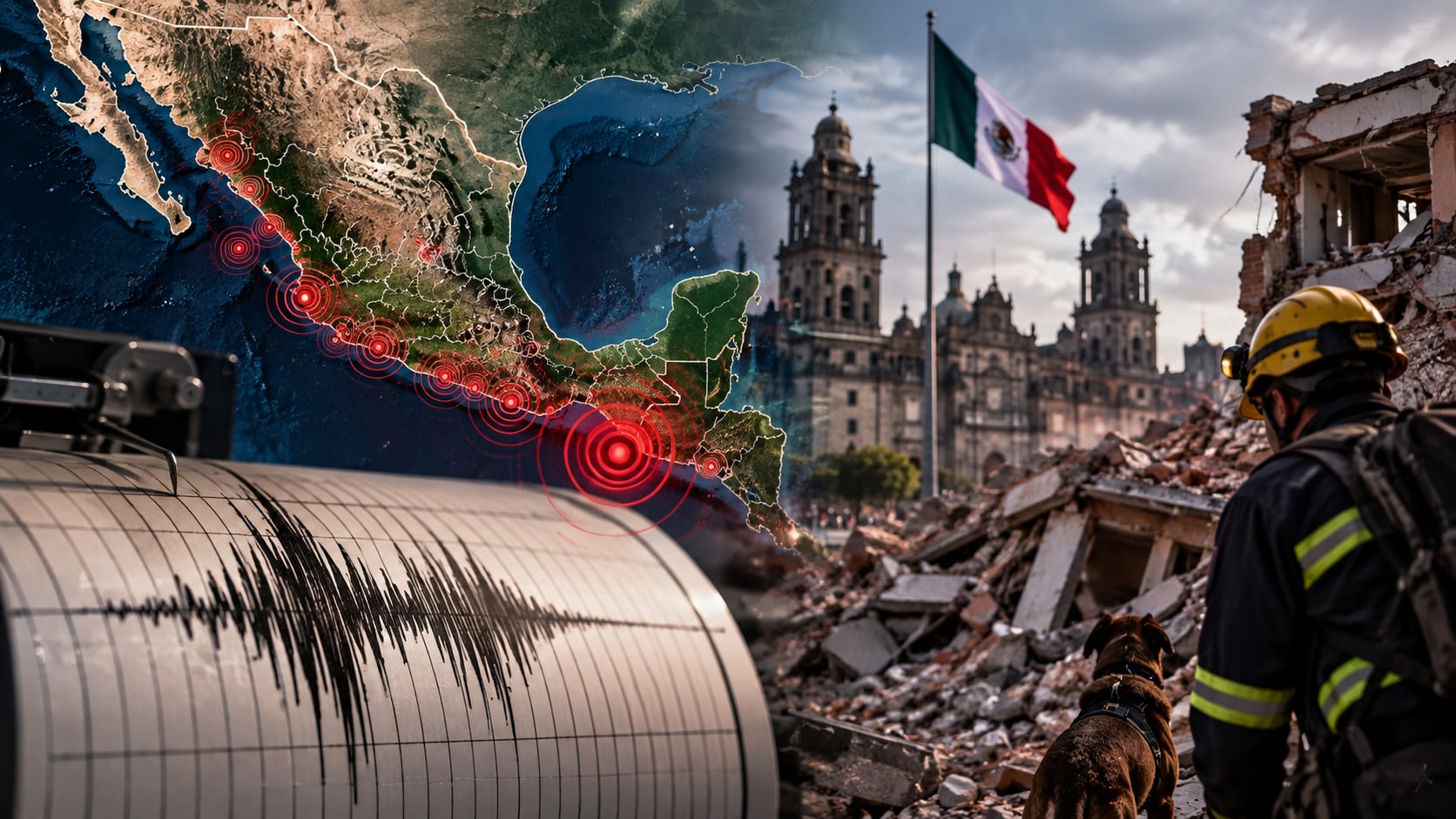 Septiembre con más sismos México