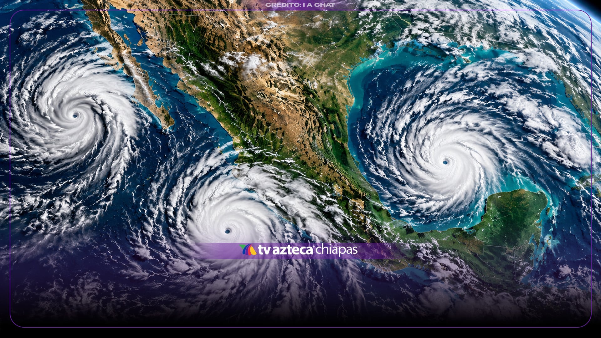 Tres poderosos ciclones rodean a México al mismo tiempo: Huracán Simon va director a Puerto Vallarta mientras Isaías y Rachel amenazan con lluvias